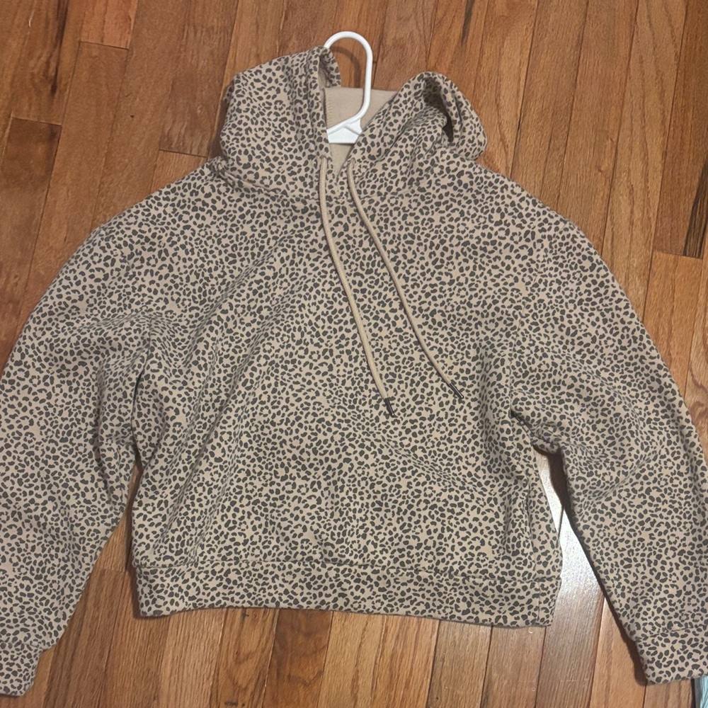 Leopard Print Hoodie